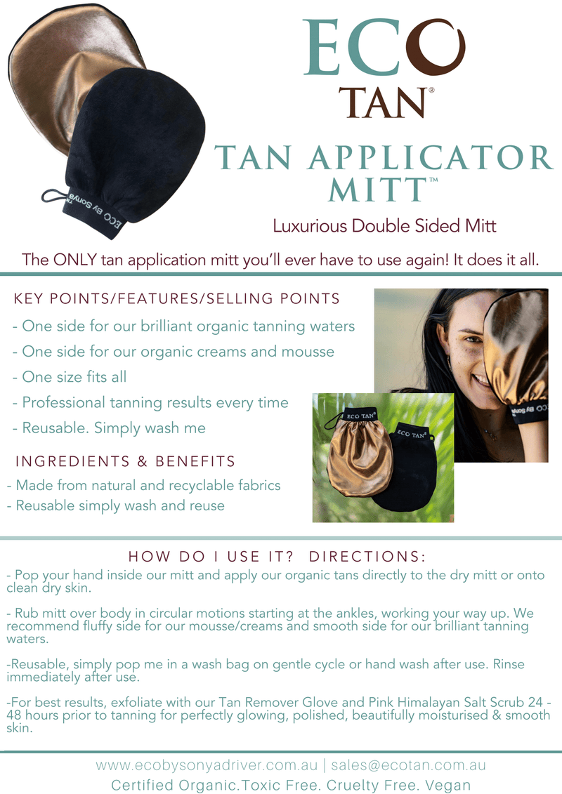 Eco Tan Tan Applicator Mit Natural Skincare Eco Tan Pty Ltd 