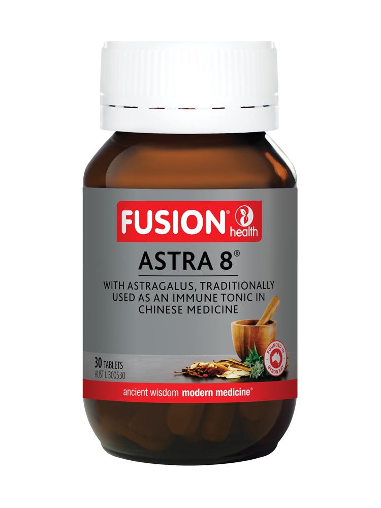 Fusion Astra 8 Tablets Supplement Global Therapeutics Pty Ltd 30 tabs 