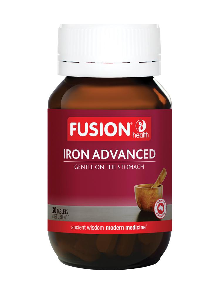 Fusion Iron Advanced Supplement Global Therapeutics Pty Ltd 30 tabs 