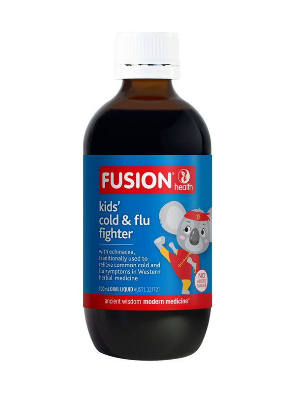 Fusion Kids' Cold & Flu Fighter Supplement McPherson's Consumper Products Pty Ltd 100ml 