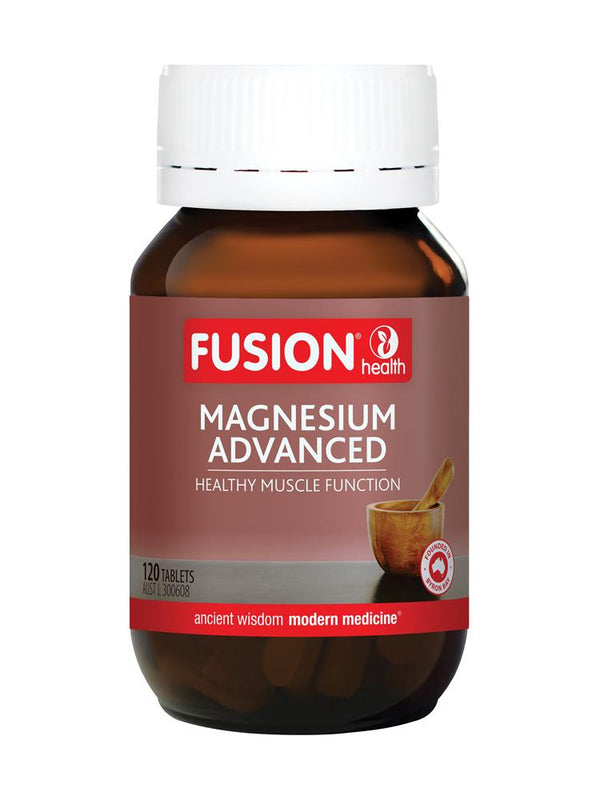 Fusion Magnesium Advanced Supplement Global Therapeutics Pty Ltd 120 tabs 