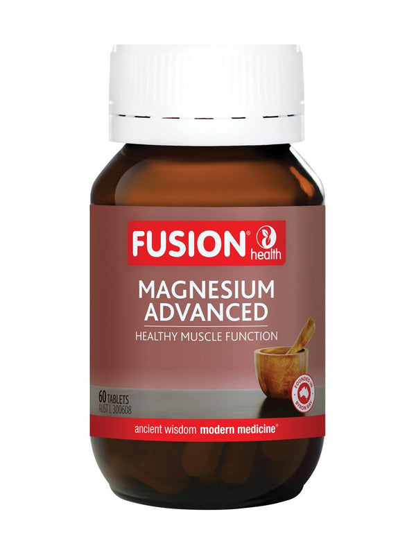 Fusion Magnesium Advanced Supplement Global Therapeutics Pty Ltd 60 tabs 
