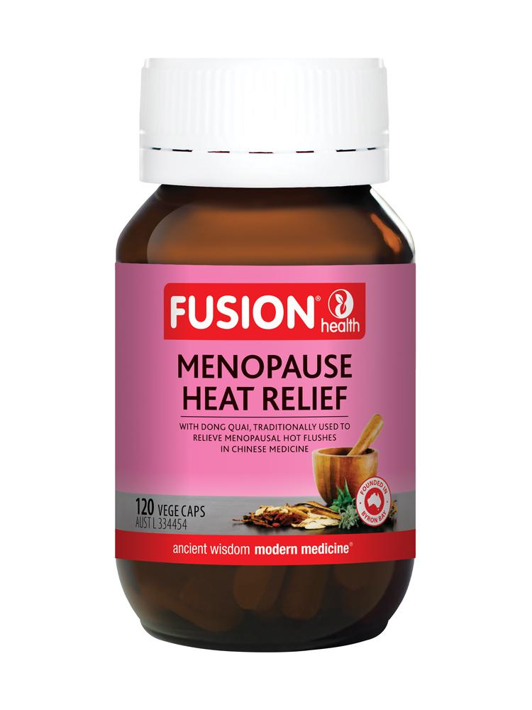 Fusion Menopause Heat Relief Supplement Global Therapeutics Pty Ltd 120 tabs 
