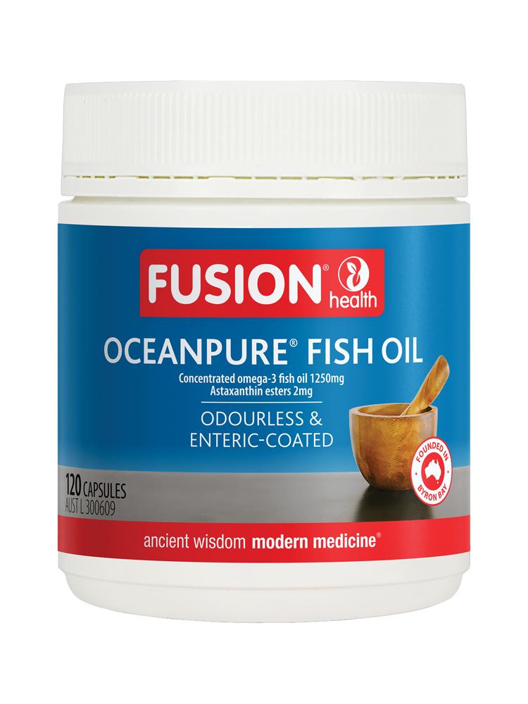 Fusion OceanPure Fish Oil Supplement Global Therapeutics Pty Ltd 120 caps 