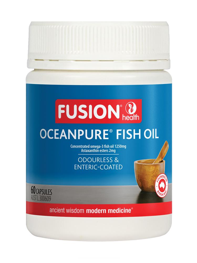 Fusion OceanPure Fish Oil Supplement Global Therapeutics Pty Ltd 60 caps 