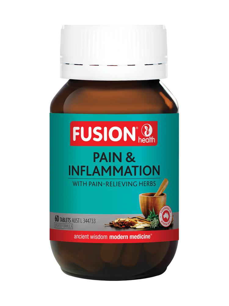 Fusion Pain and Inflammation Supplement Global Therapeutics Pty Ltd 60 tabs 