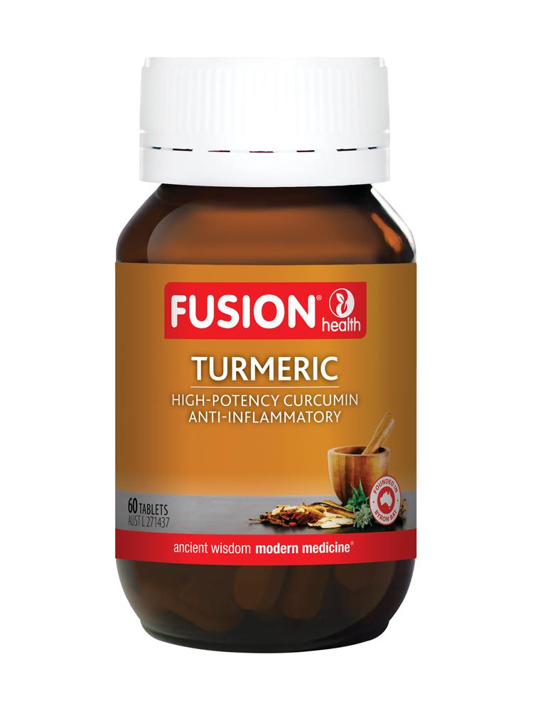 Fusion Turmeric Supplement Global Therapeutics Pty Ltd 60 tabs 