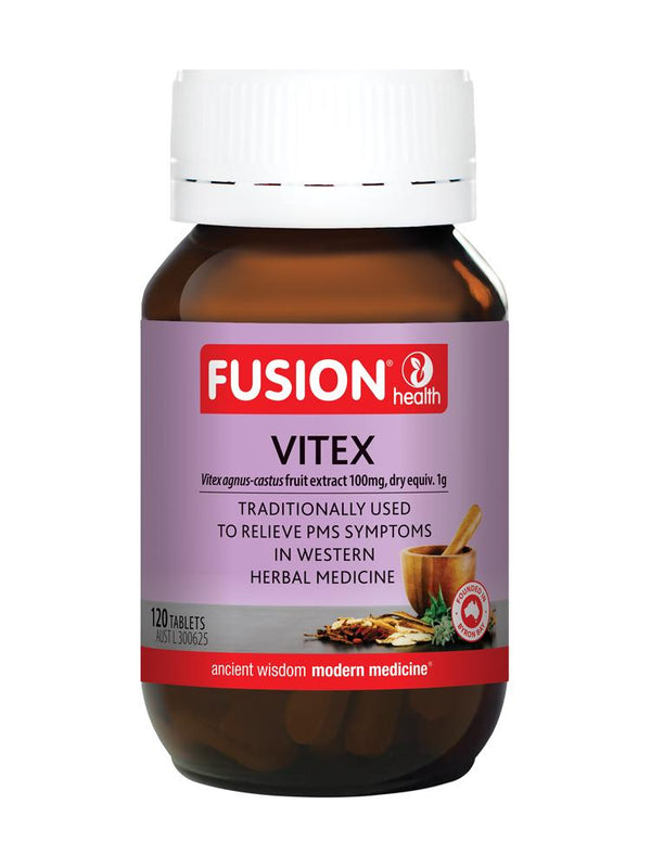 Fusion Vitex Supplement Global Therapeutics Pty Ltd 120 tabs 