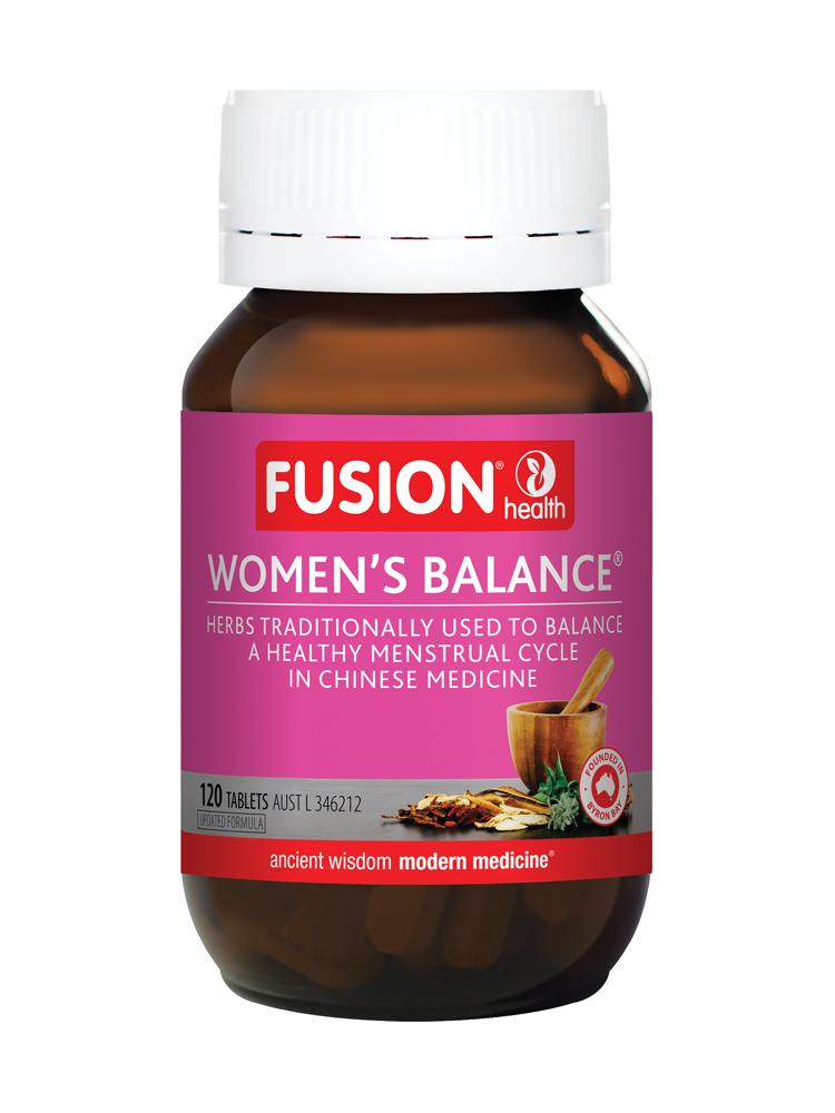 Fusion Women's Balance Supplement Global Therapeutics Pty Ltd 120 tabs 