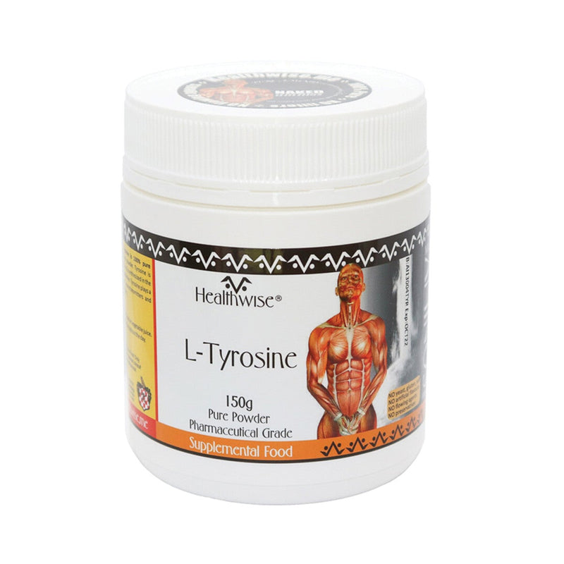 Healthwise L-Tyrosine Supplement Oborne Health Supplies 