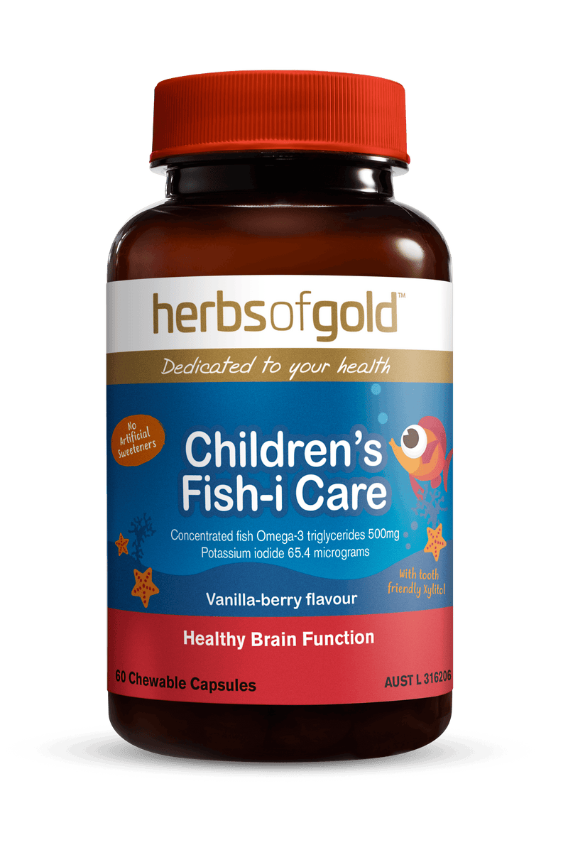 Herbs of Gold Children's Fish-i Care Supplement Herbs of Gold Pty Ltd 