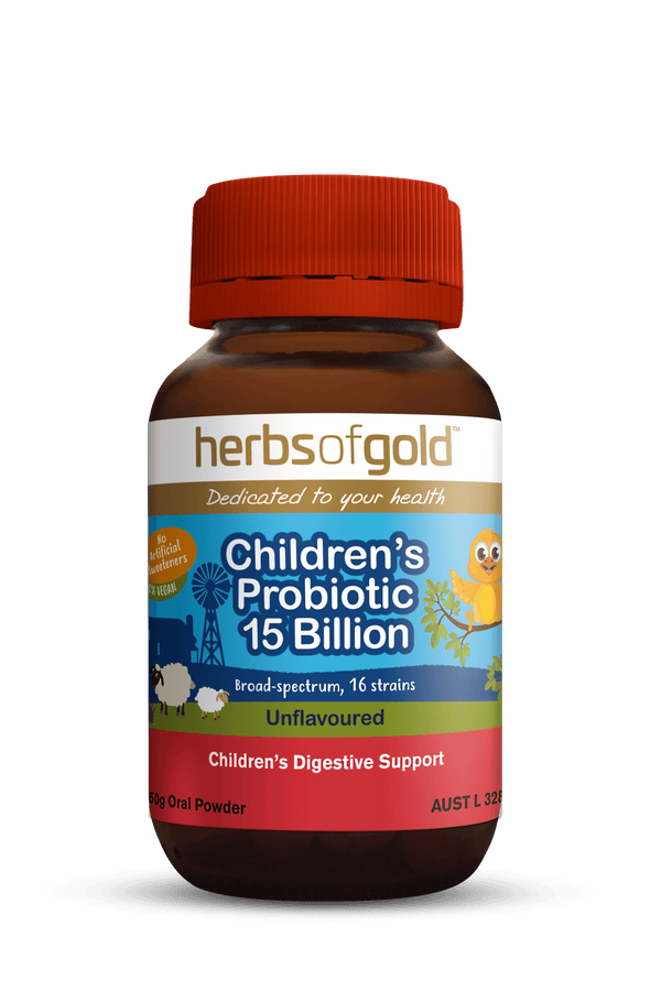 Herbs of Gold Children's Probiotic 15 Billion Supplement Herbs of Gold Pty Ltd 