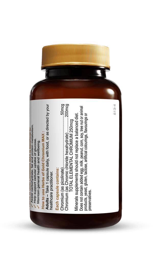 Herbs of Gold Chromium Max Supplement Herbs of Gold Pty Ltd 