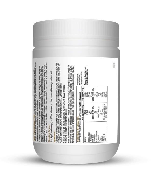 Herbs of Gold Collagen Forte Supplement Herbs of Gold Pty Ltd 