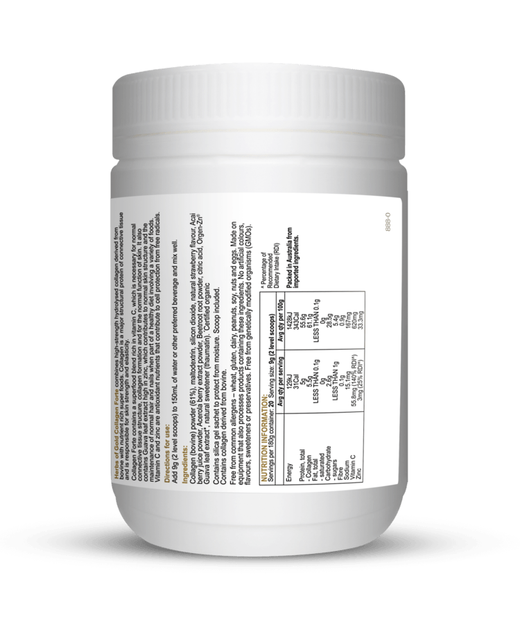 Herbs of Gold Collagen Forte Supplement Herbs of Gold Pty Ltd 