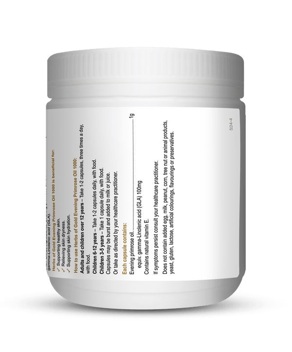 Herbs of Gold Evening Primrose Oil Supplement Herbs of Gold Pty Ltd 