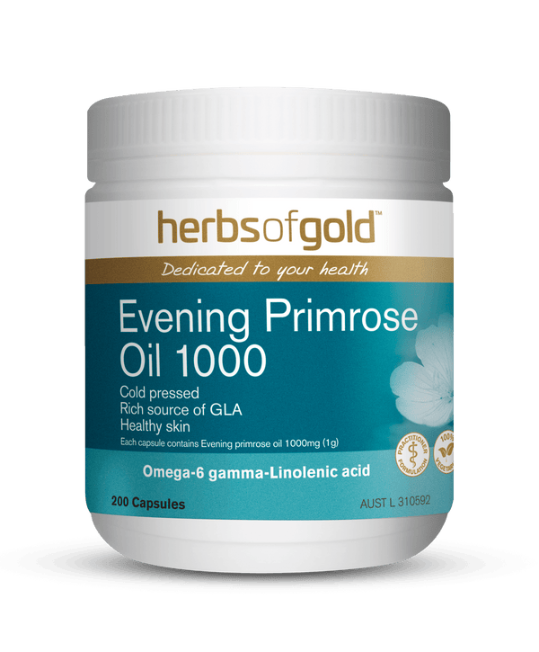 Herbs of Gold Evening Primrose Oil Supplement Herbs of Gold Pty Ltd 