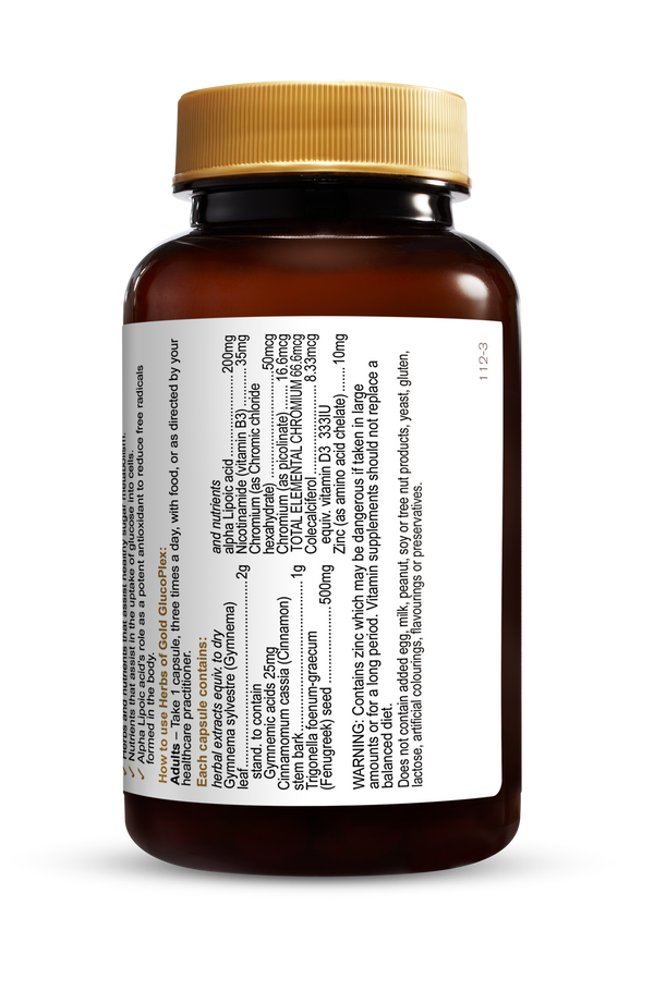 Herbs of Gold Glucoplex Supplement Herbs of Gold Pty Ltd 