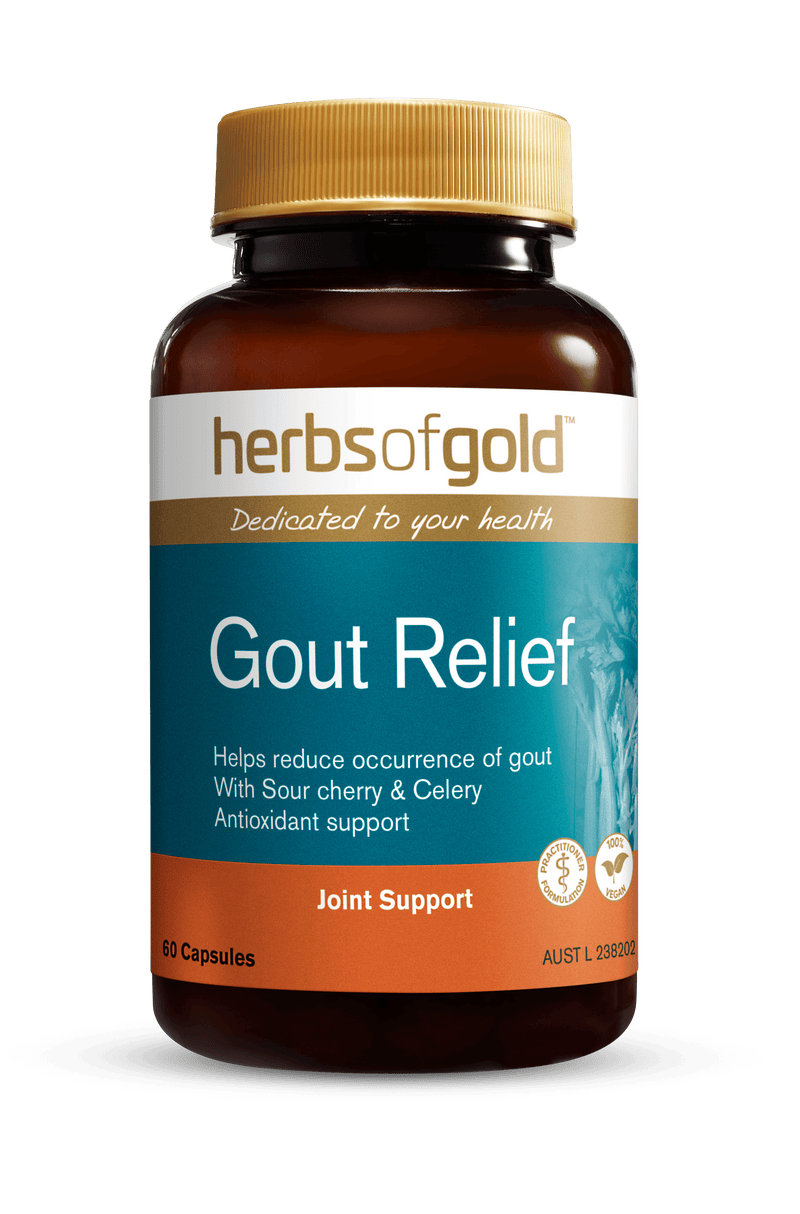 Herbs of Gold Gout Relief Supplement Herbs of Gold Pty Ltd 