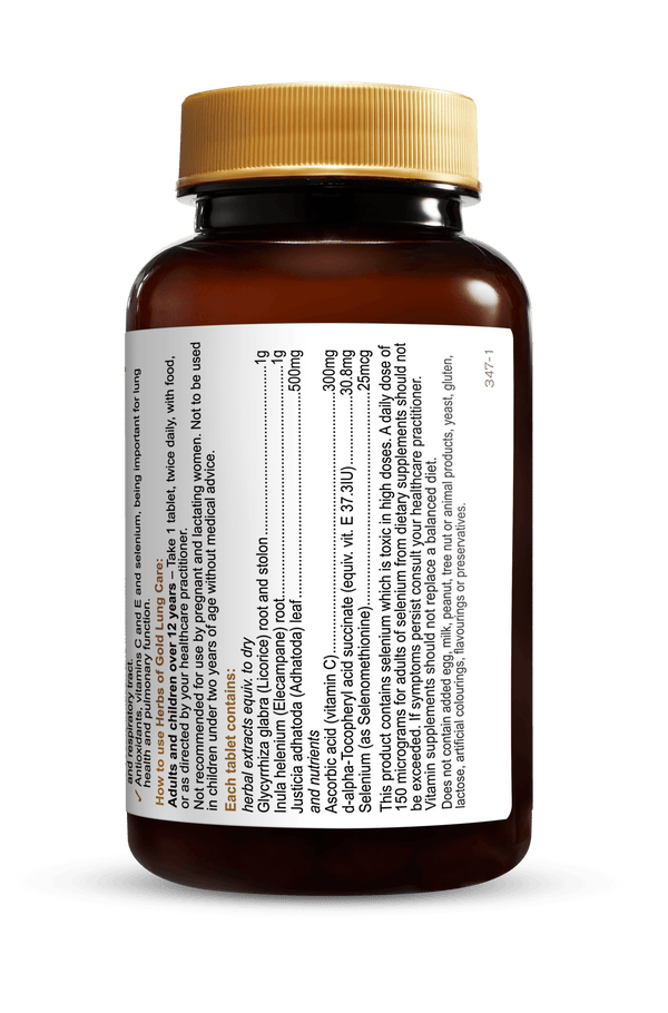 Herbs of Gold Lung Care Supplement Herbs of Gold Pty Ltd 