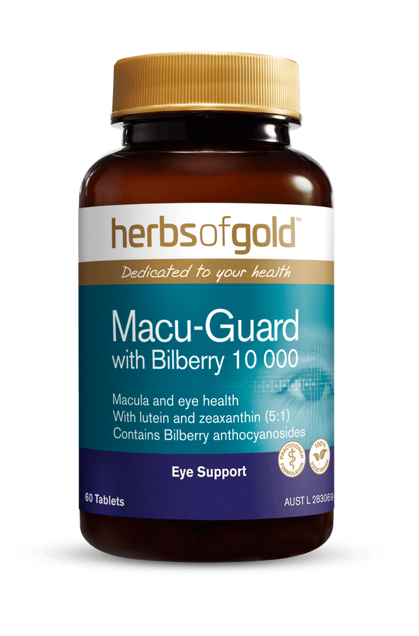 Herbs of Gold Macu-Guard with Bilberry 10 000 Supplement Herbs of Gold Pty Ltd 