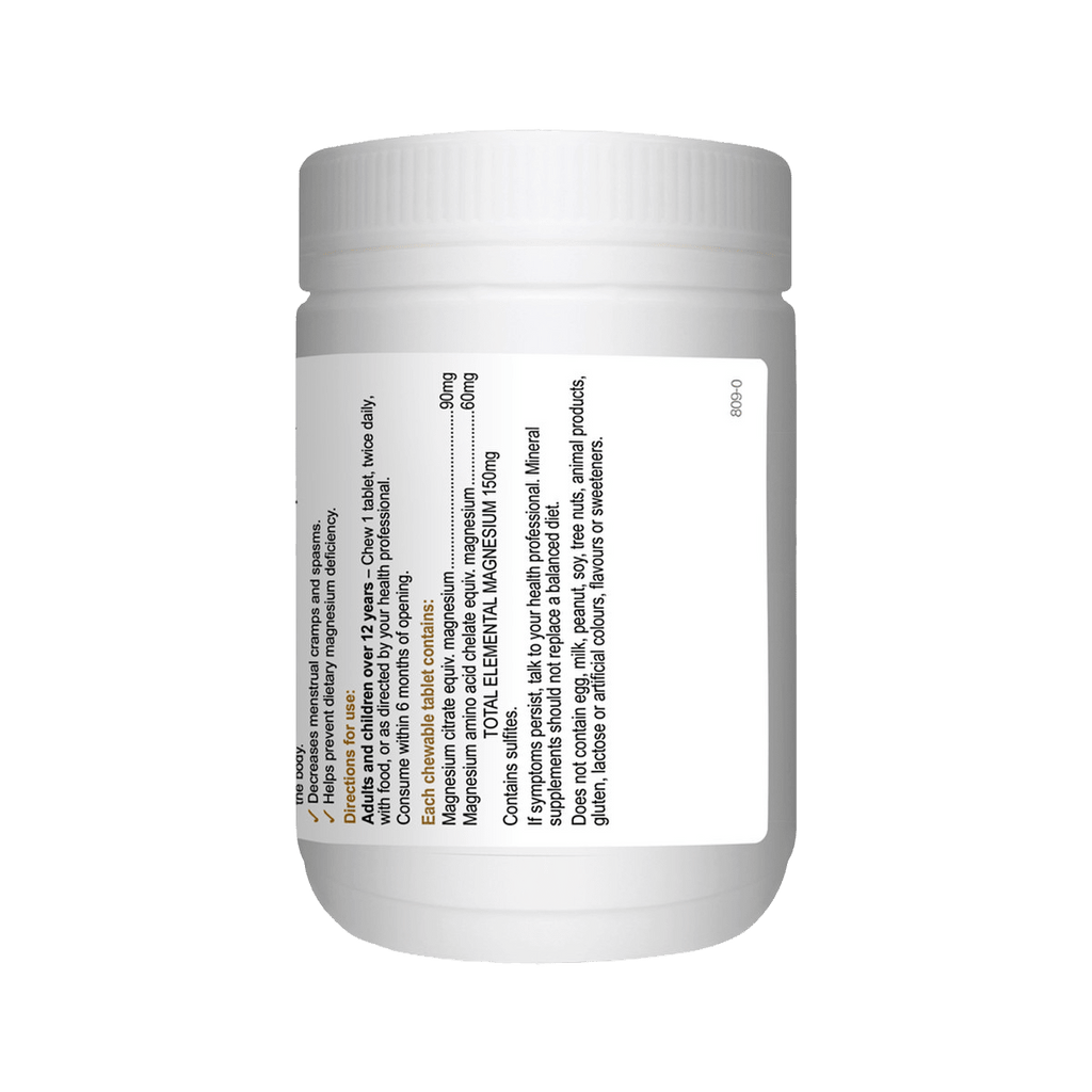 Herbs of Gold Magnesium Chewable Raspberry 60 tabs – Mammoth Health