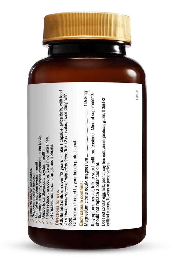 Herbs of Gold Magnesium Citrate 900 Supplement Herbs of Gold Pty Ltd 