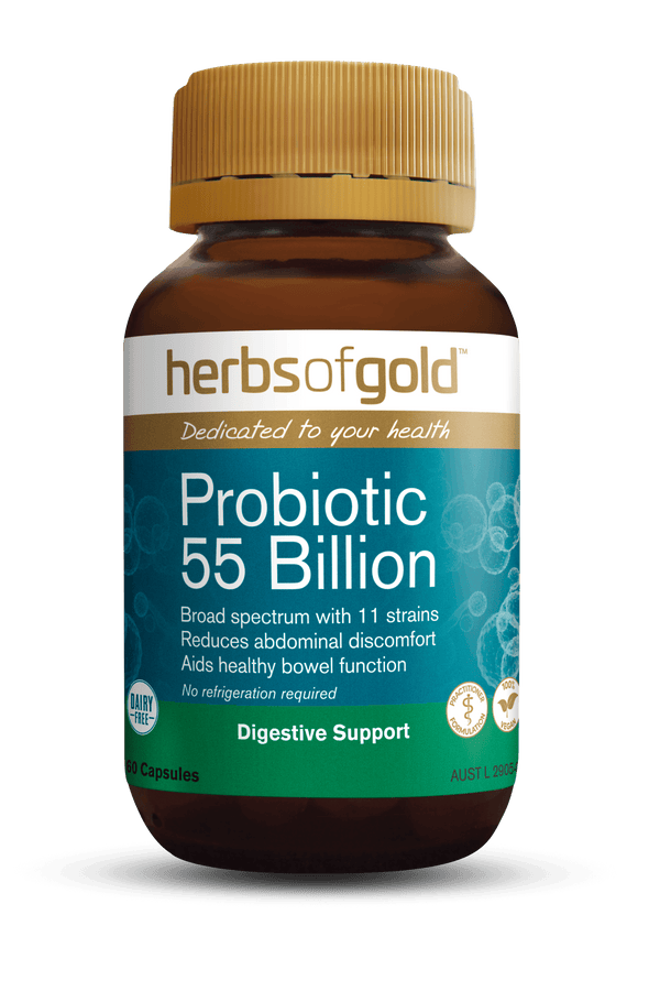 Herbs of Gold Probiotic 55billion Supplement Herbs of Gold Pty Ltd 
