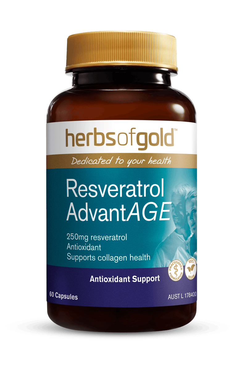 Herbs of Gold Resveratrol AdvantAGE Supplement Herbs of Gold Pty Ltd 