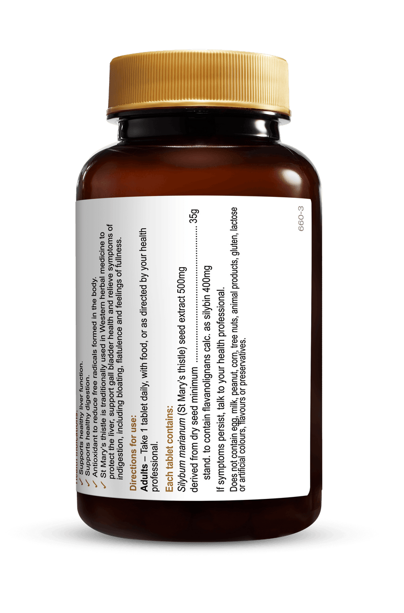Herbs of Gold St Mary's Thistle 35000 Supplement Herbs of Gold Pty Ltd 