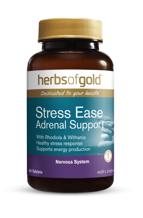 Herbs of Gold Stress-Ease Adrenal Support Supplement Herbs of Gold Pty Ltd 