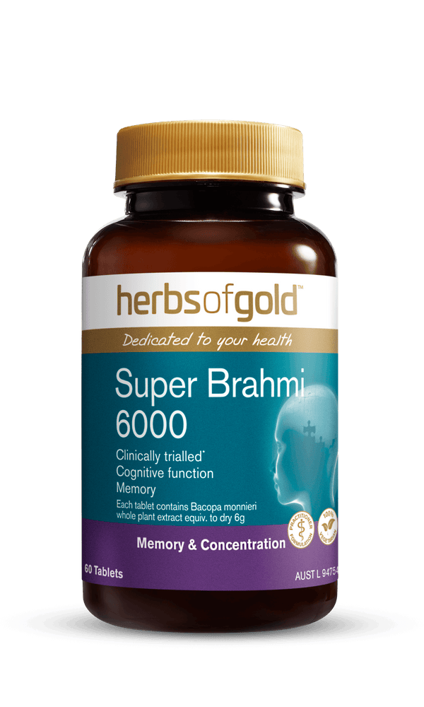 Herbs of Gold Super Brahmi 6000 Supplement Herbs of Gold Pty Ltd 
