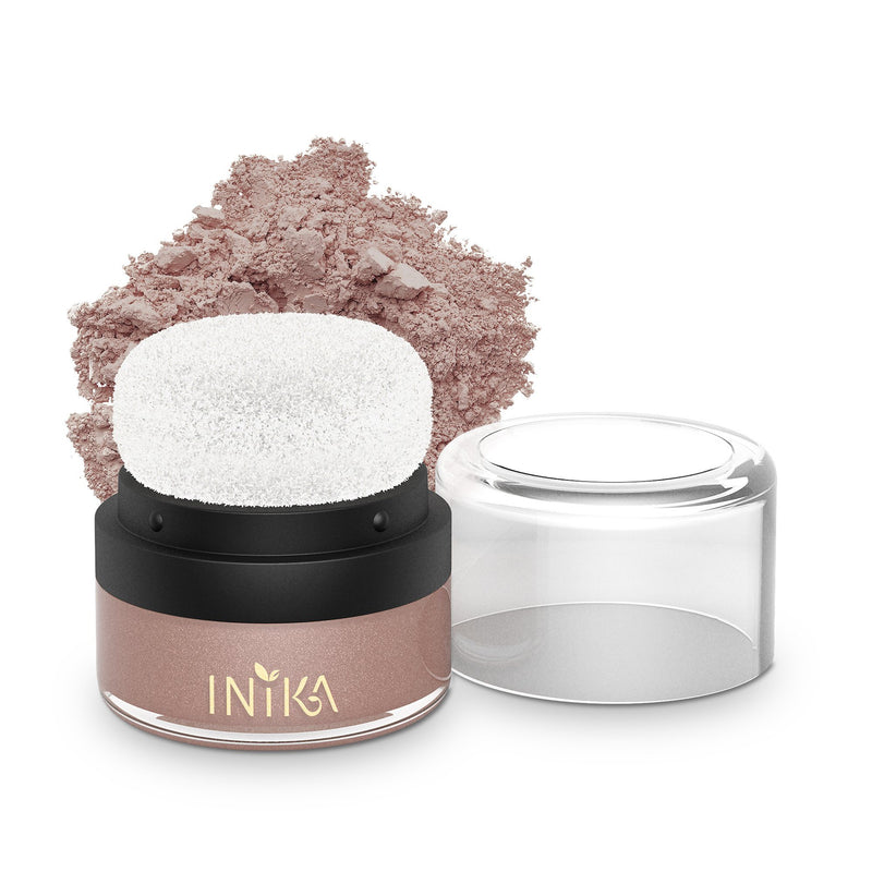 Inika Blusher Mineral Puff Pot Natural Makeup Total Beauty Network 