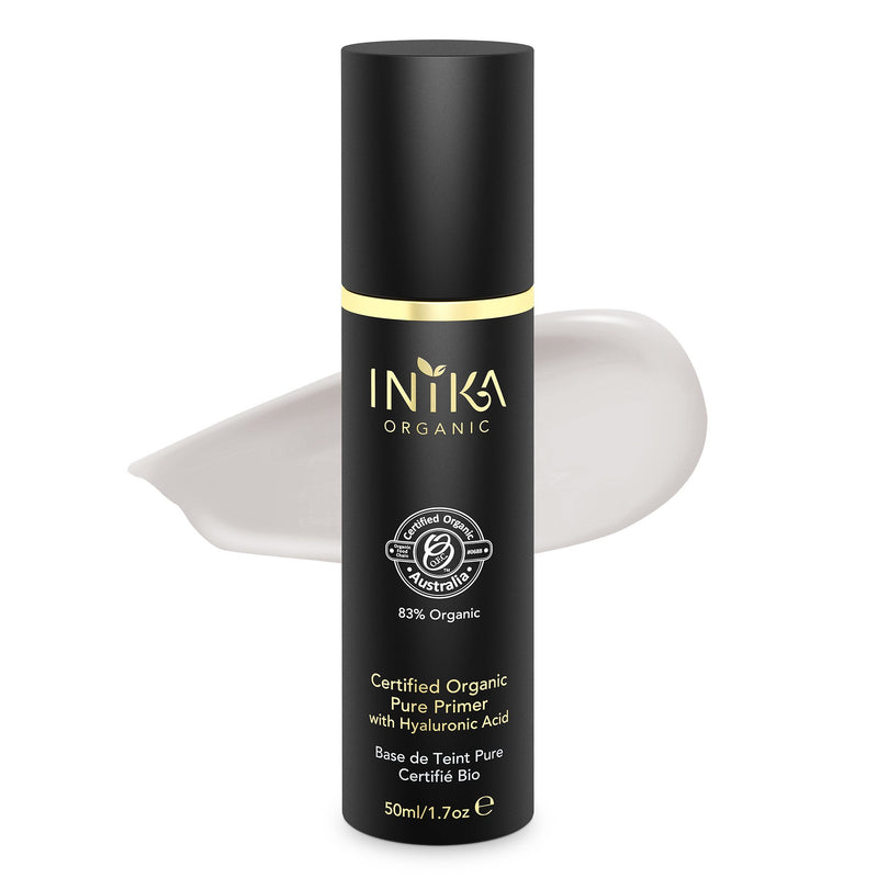 Inika Certified Organic Pure Primer with Hyaluronic Acid Natural Makeup Total Beauty Network 