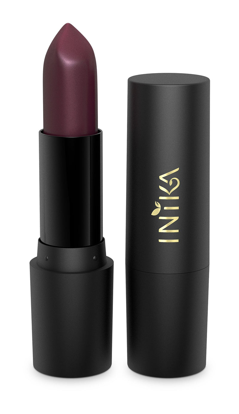Inika Certified Organic Vegan Lipstick Natural Makeup Total Beauty Network 4.2g Dark Cherry 