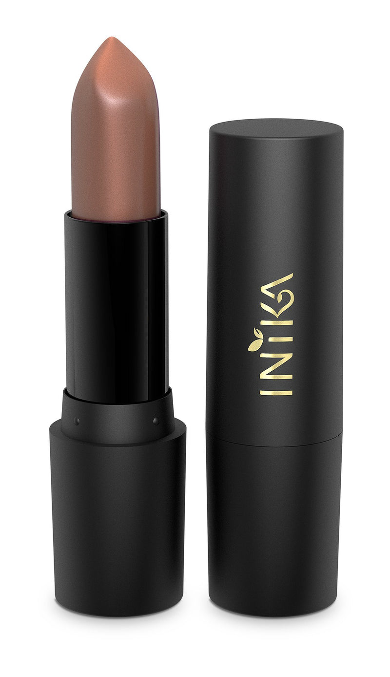 Inika Certified Organic Vegan Lipstick Natural Makeup Total Beauty Network 4.2g Sheer Peach 