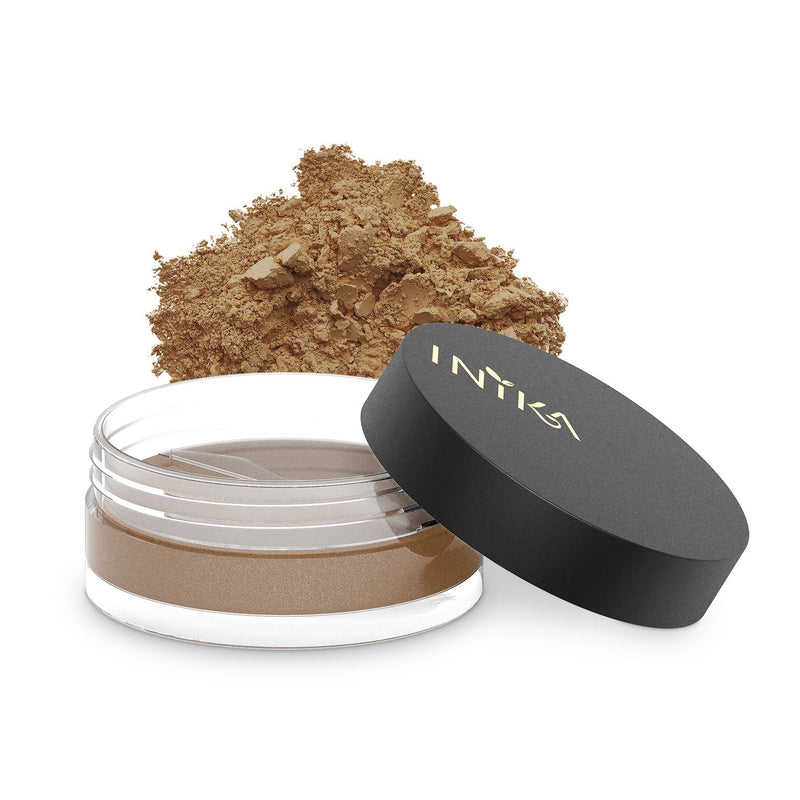 Inika Loose Mineral Bronzer Natural Makeup Total Beauty Network 3.5g Sunkissed 