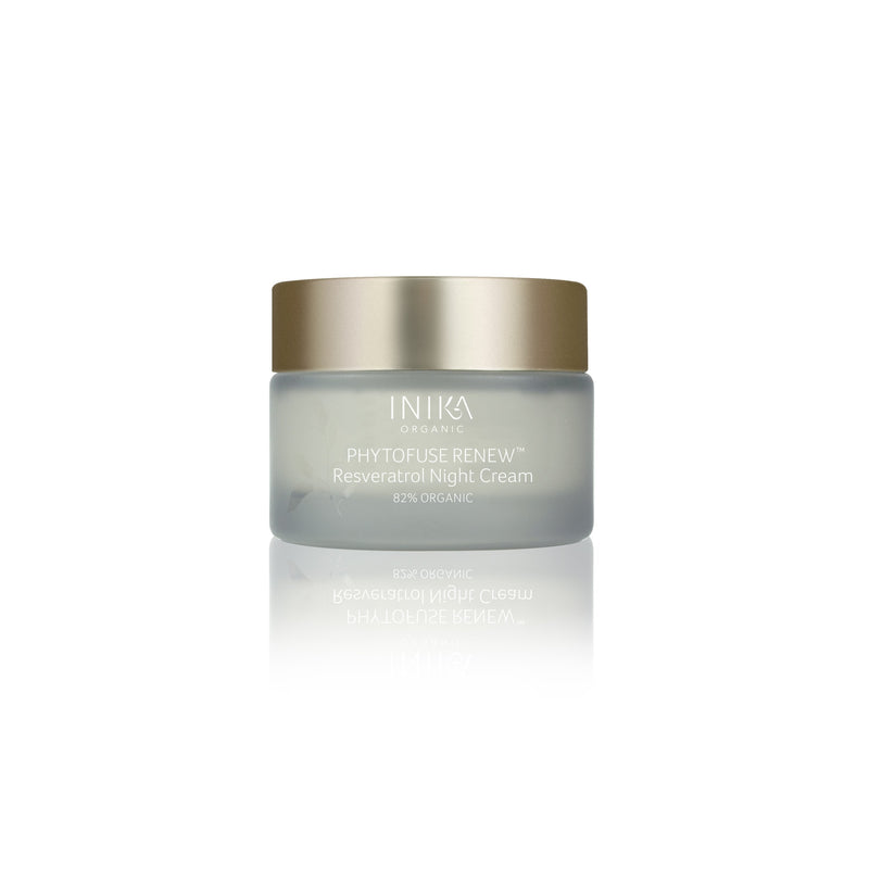 Inika Phytofuse Renew Resveratrol Night Cream Natural Skincare Total Beauty Network 