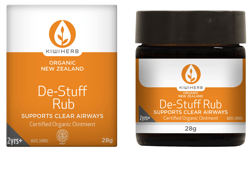 KiwiHerb De-Stuff Rub Natural Skincare Oborne Health Supplies 