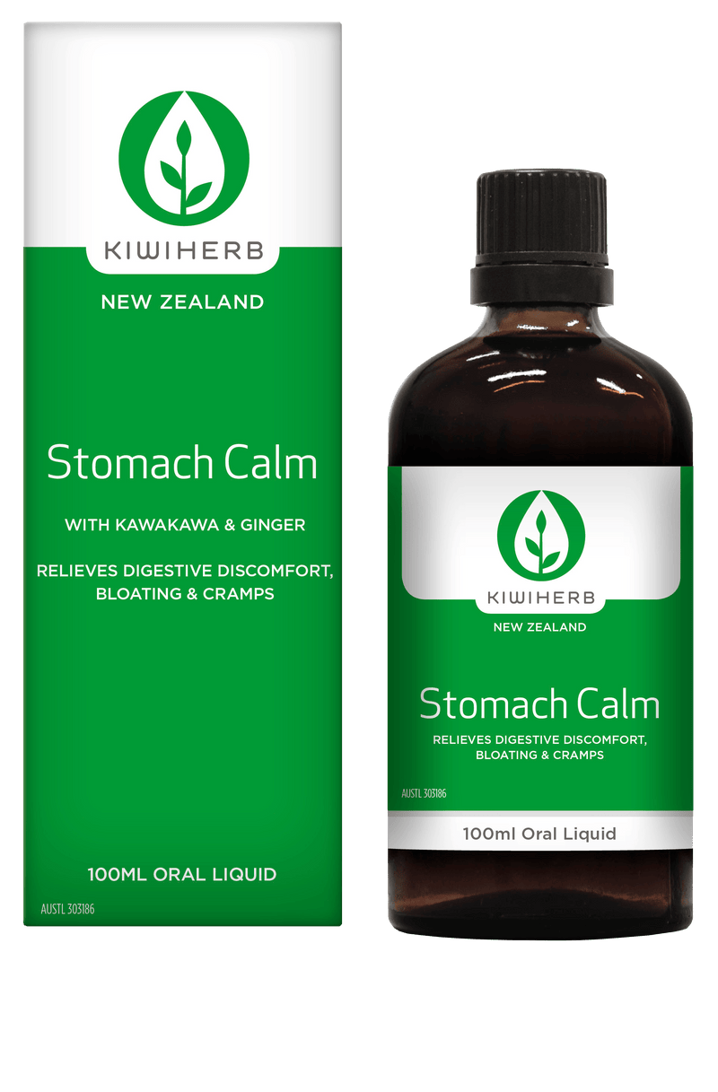 KiwiHerb Stomach Calm Supplement Oborne Health Supplies 