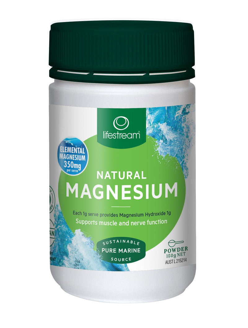 Lifestream Magnesium Powder Supplement Integria Health Care 