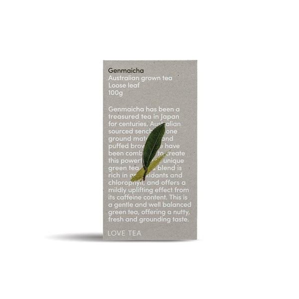 Love Tea Genmaicha Herbal Teas Oborne Health Supplies 