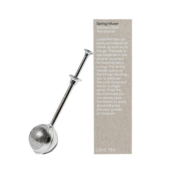 Love Tea Spring Infuser Household Oborne Health Supplies 