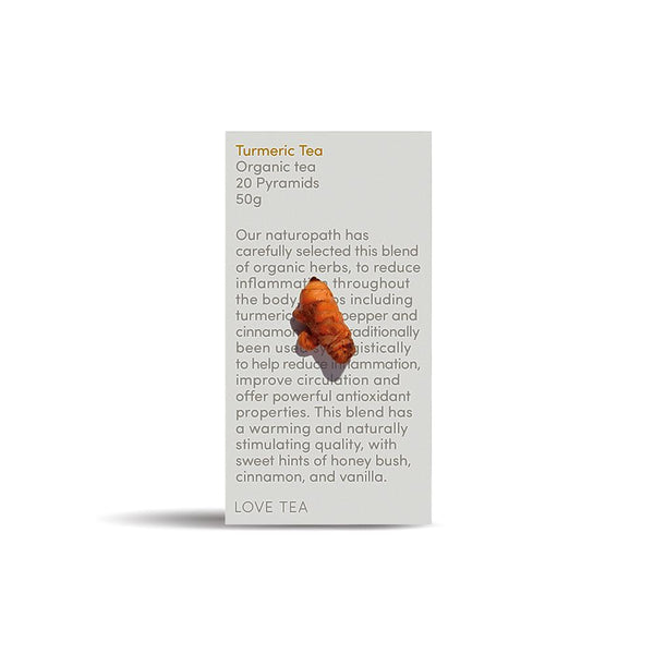 Love Tea Turmeric Tea Herbal Teas Love Tea 20 Bags 