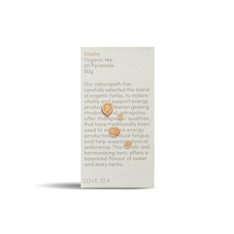Love Tea Vitality Tea Herbal Teas Love Tea 20 bags 