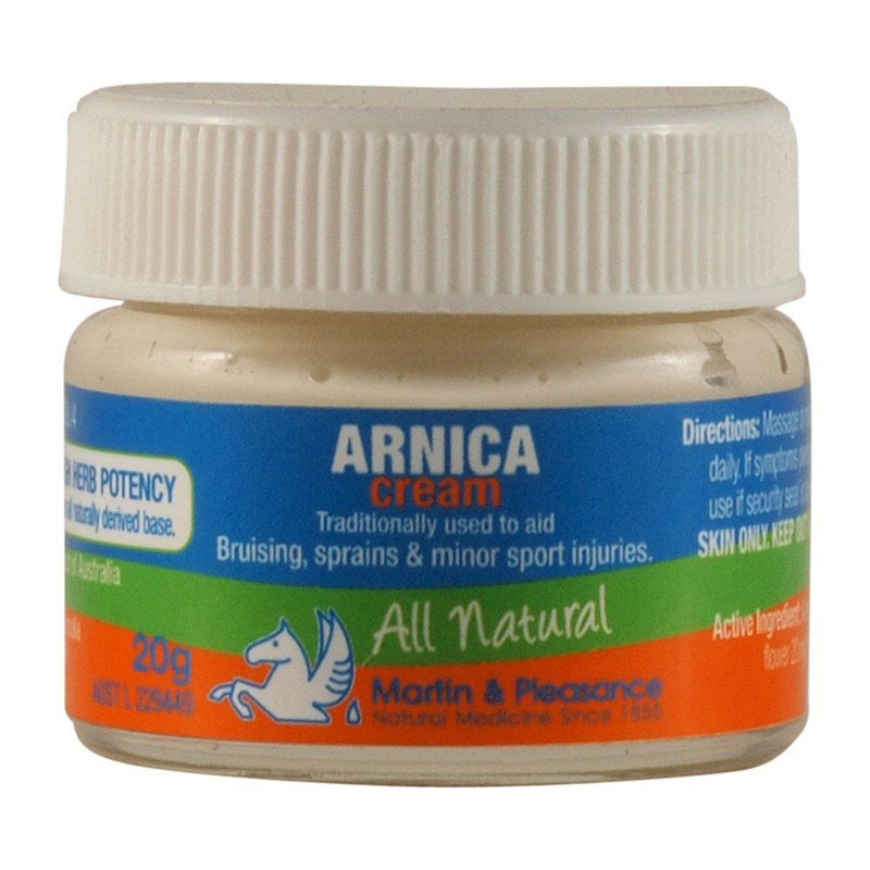 Martin & Pleasance Arnica Cream Natural Skincare Oborne Health Supplies 20g 
