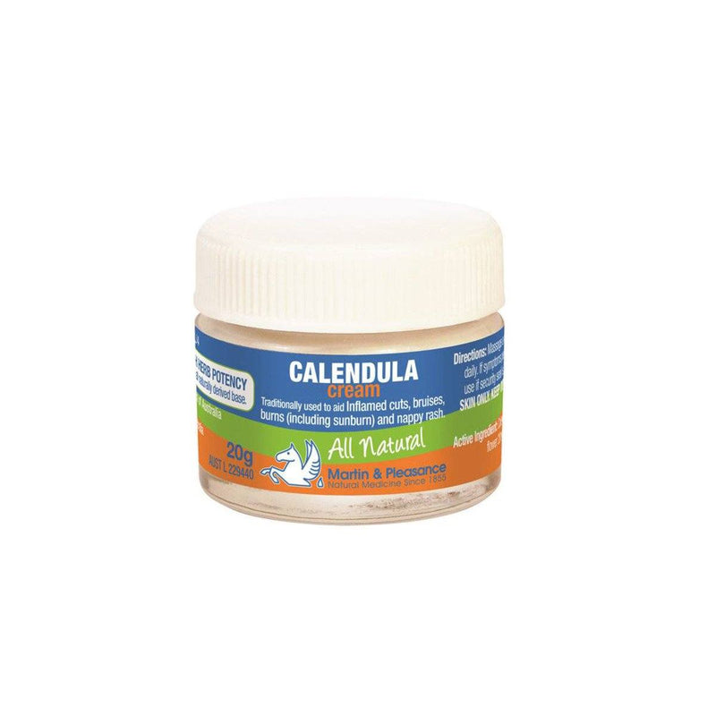 Martin & Pleasance Calendula Cream Natural Skincare Oborne Health Supplies 20g 