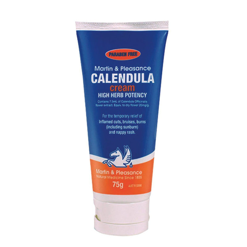 Martin & Pleasance Calendula Cream Natural Skincare Oborne Health Supplies 75g 