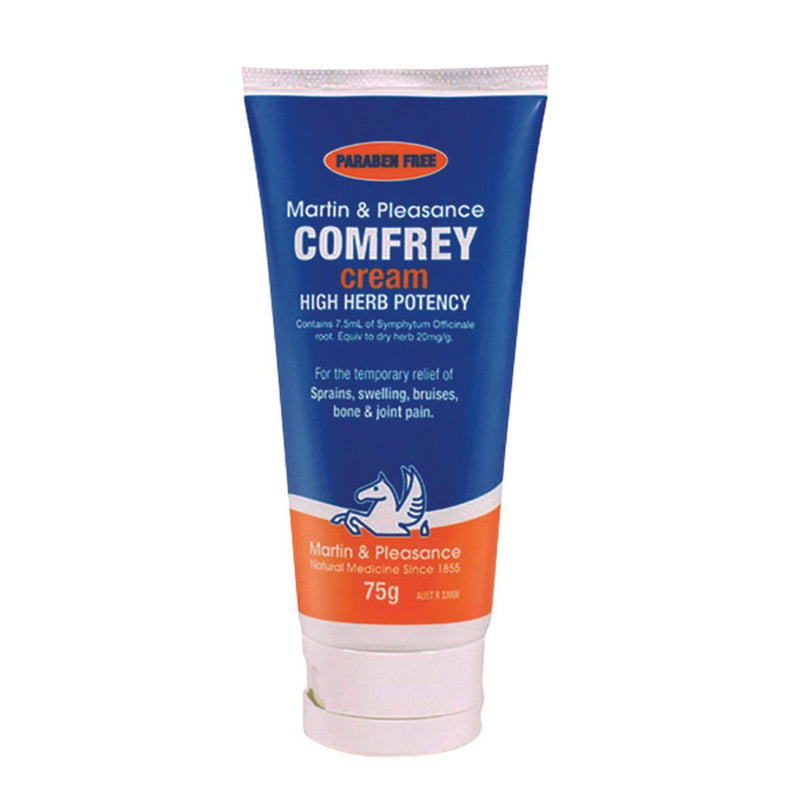Martin & Pleasance Comfrey Cream Natural Skincare Oborne Health Supplies 75g 