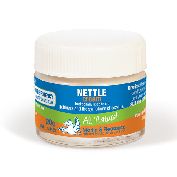 Martin & Pleasance Nettle Cream Natural Skincare Oborne Health Supplies 20g 